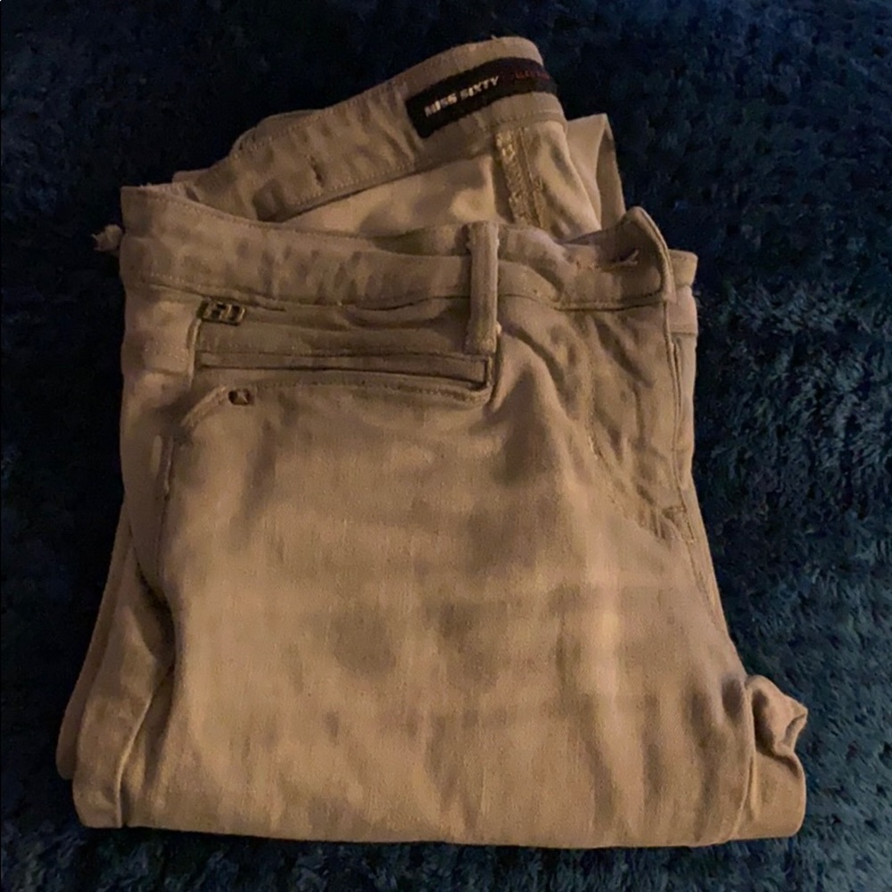miss sixty grey ankle jeans